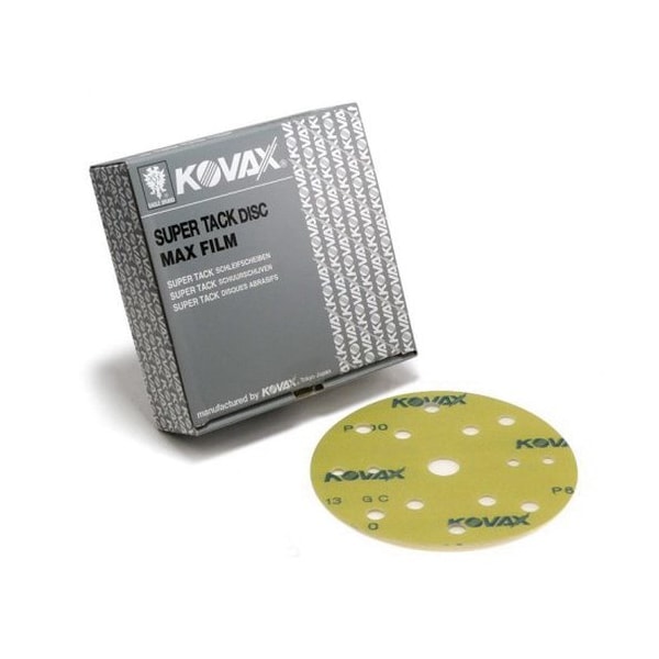 Eagle Abrasives 6IN Maxfilm Super-Tack Discs 15 Holes -P220, 50PK 523-0220 - main